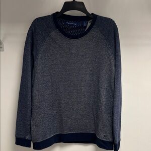 English Laundry Men's Blue and Gray Crewneck Sweatshirt